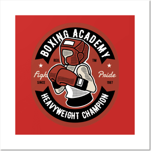 Boxing Academy Posters and Art